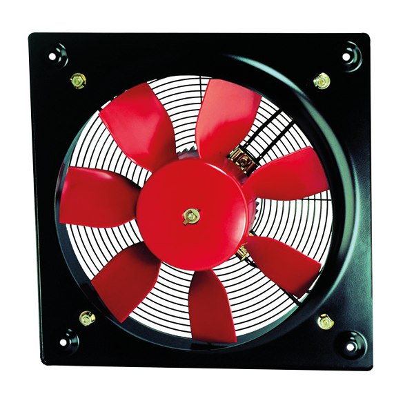 Ventilateurs helicoides muraux série HCBT