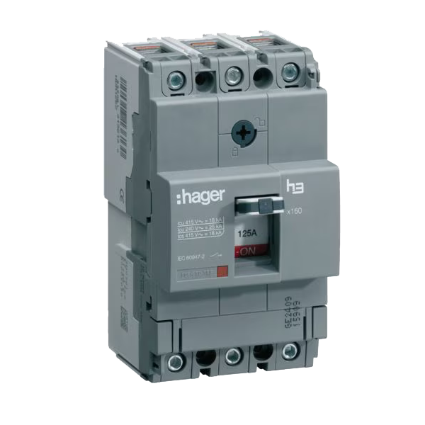 Disjoncteurs h3*160